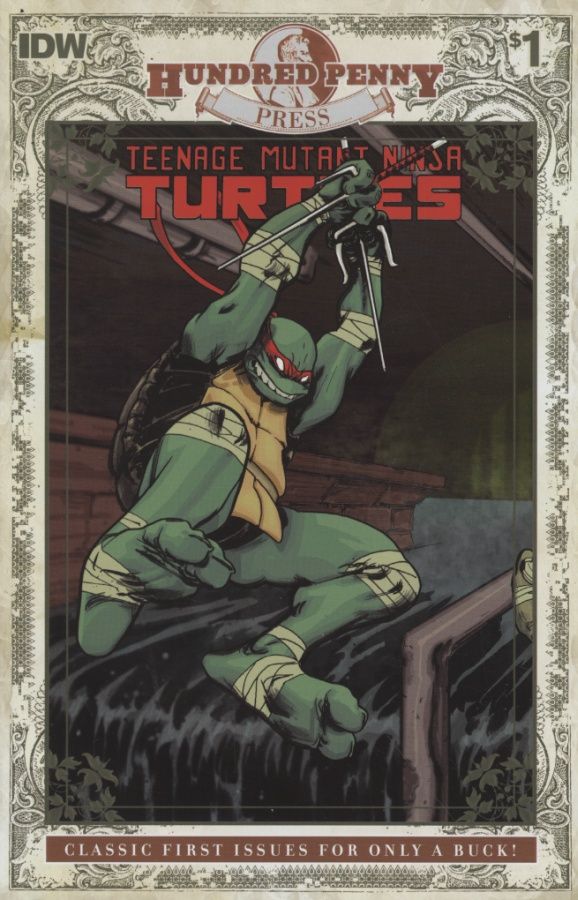 Hundred Penny Press: Teenage Mutant Ninja Turtles #1 Comic