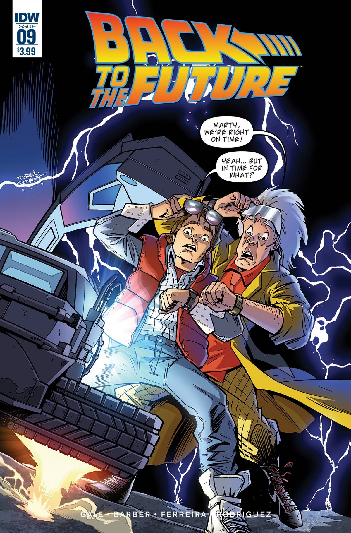 Back To The Future #9 Comic