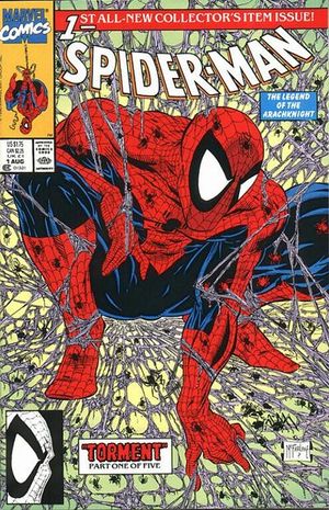 SPIDER-MAN #1 (1990) - CBCS GRADE 9.8 - STAMPED VARIANT