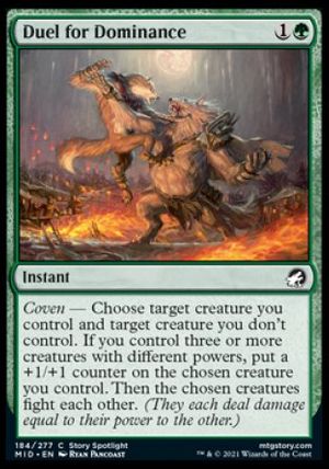 Duel for Dominance (Innistrad: Midnight Hunt)