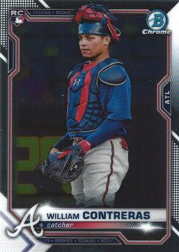 William Contreras 2021 Bowman Chrome Baseball #38