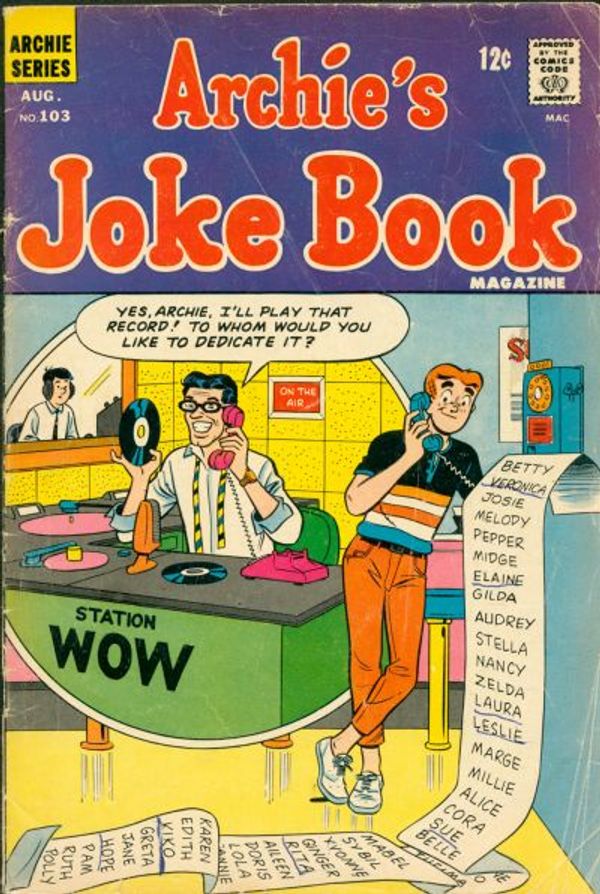Archie's Joke Book Magazine #103