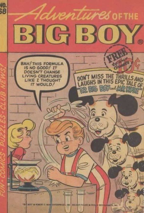 Adventures of Big Boy #68 [East] Comic
