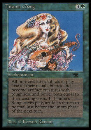 Titania's Song (Antiquities) Trading Card