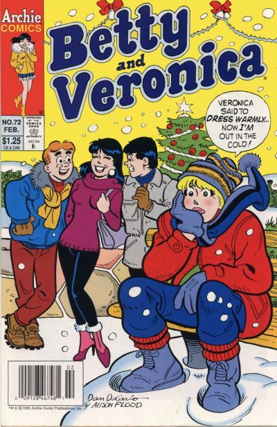 Betty and Veronica #72 Comic
