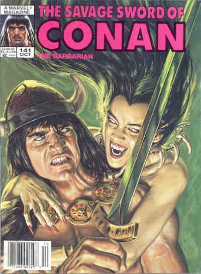 The Savage Sword of Conan #141 Comic
