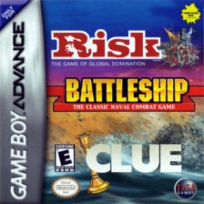 Risk & Battleship & Clue Video Game