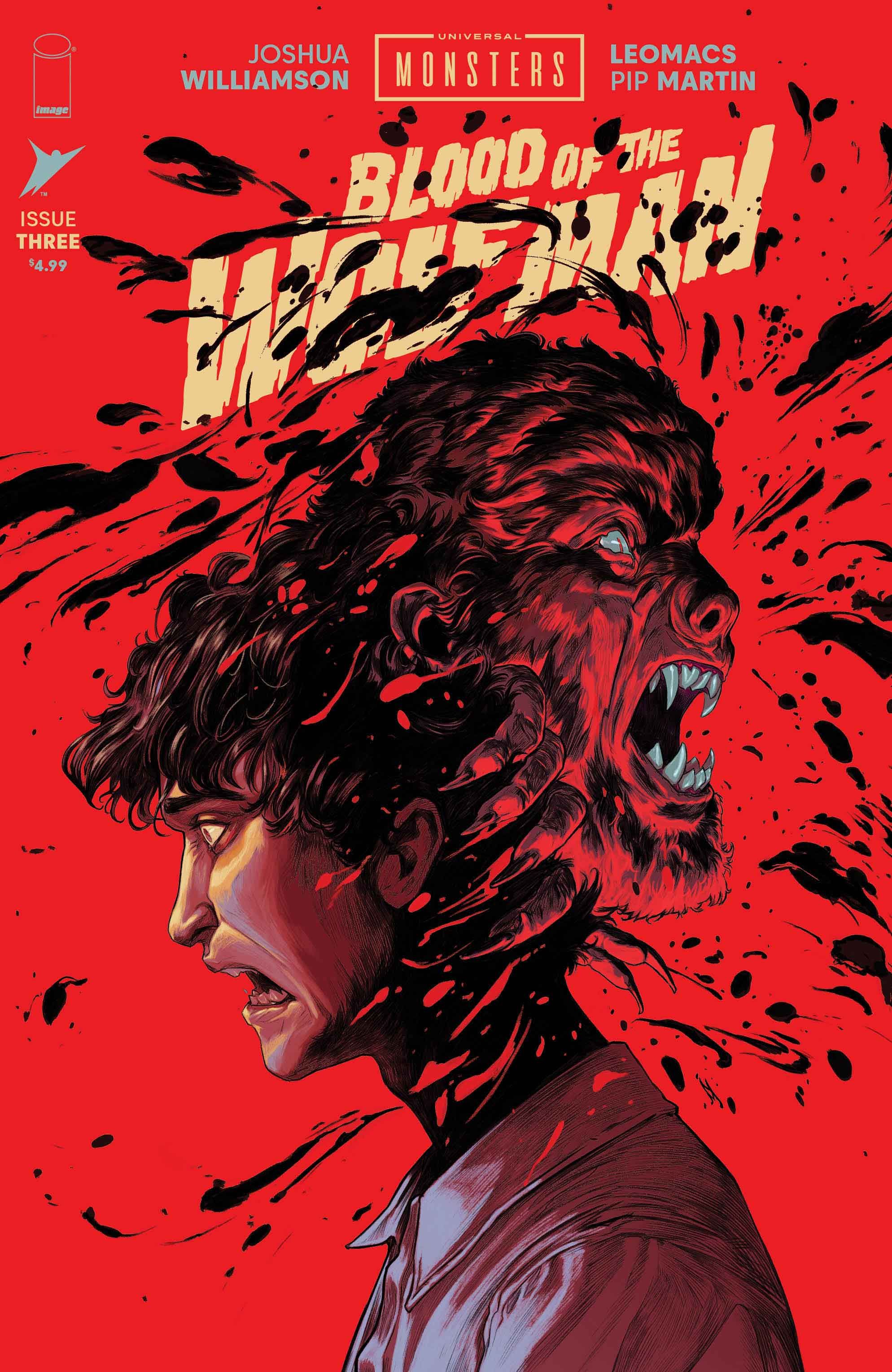 Universal Monsters Blood Of The Wolf Man #3 (Cvr F Inc 1:75 Nimit Malavia Variant) Comic