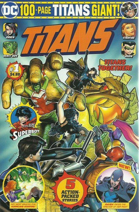 Titans Giant Comic