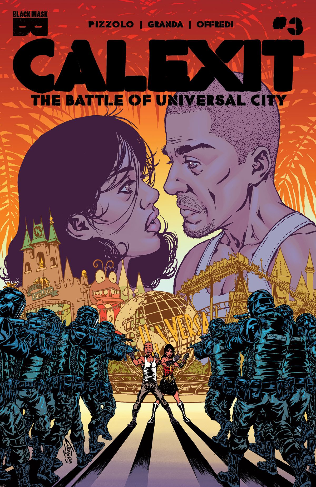 Calexit - The Battle Of Universal City #3 Comic