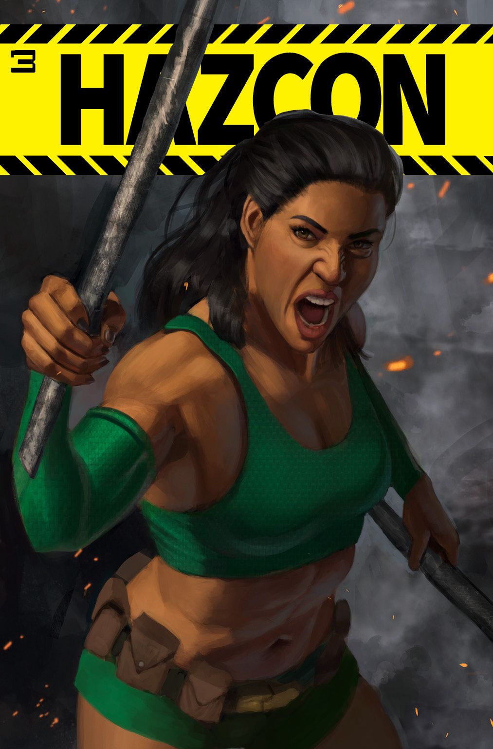 Hazcon #3 (Cvr C Aaron Bartling Painted Variant) Comic