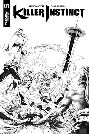 Killer Instinct #1 (Cover G 20 Copy Lau B&w Cover)