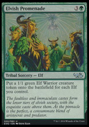 Elvish Promenade (Duel Decks : Anthology) Trading Card