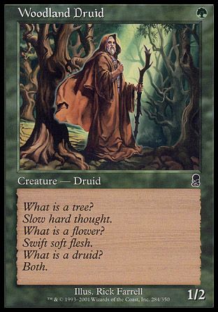 Woodland Druid (Odyssey) Trading Card