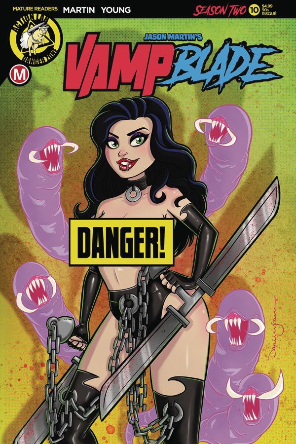 Vampblade: Season 2 #10 (Cover F 90s Risque Variant)