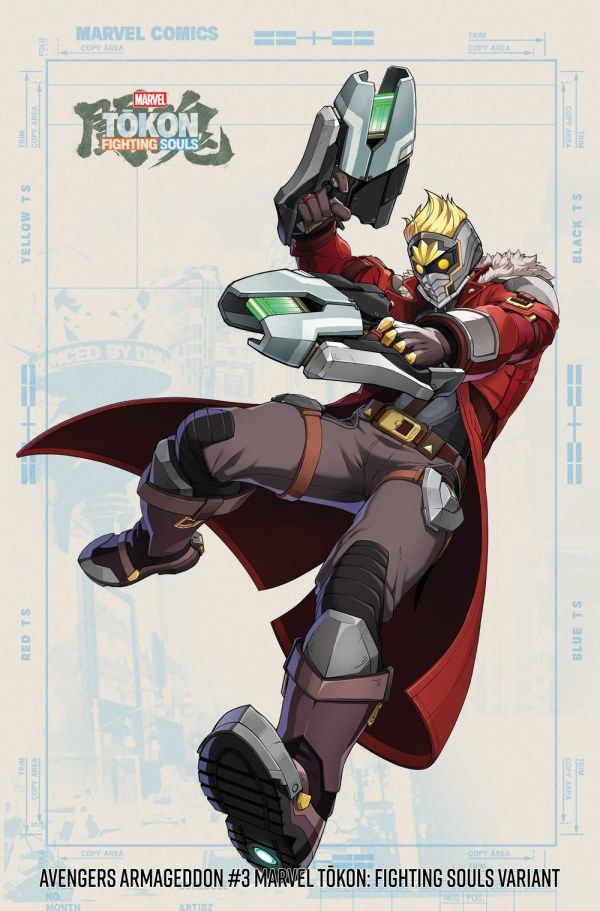 Avengers: Armageddon #3 (Marvel Games Marvel Tōkon: Fighting Souls Variant) Comic