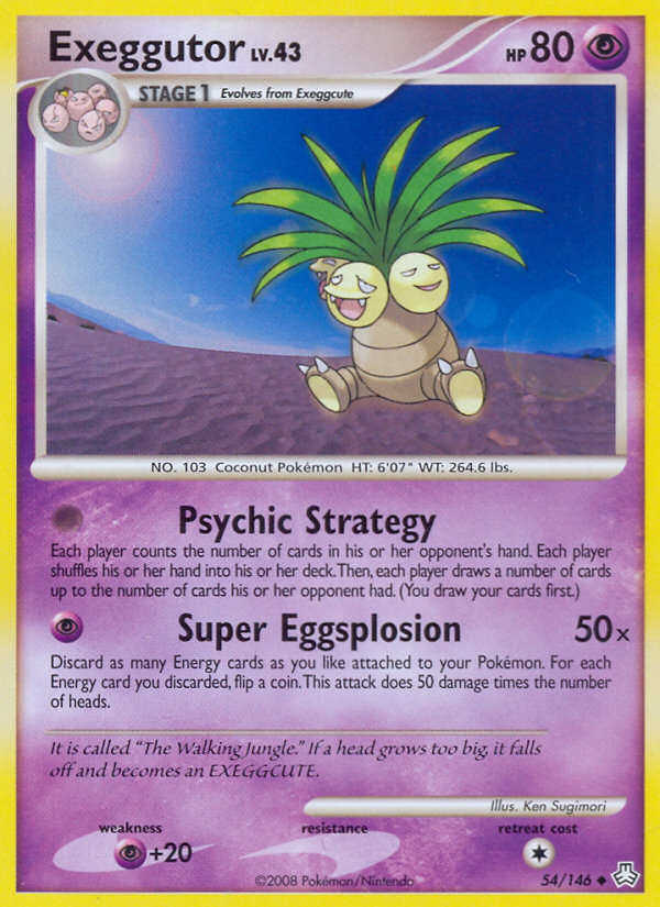 Exeggutor (54/146) - Legends Awakened Pokémon Card