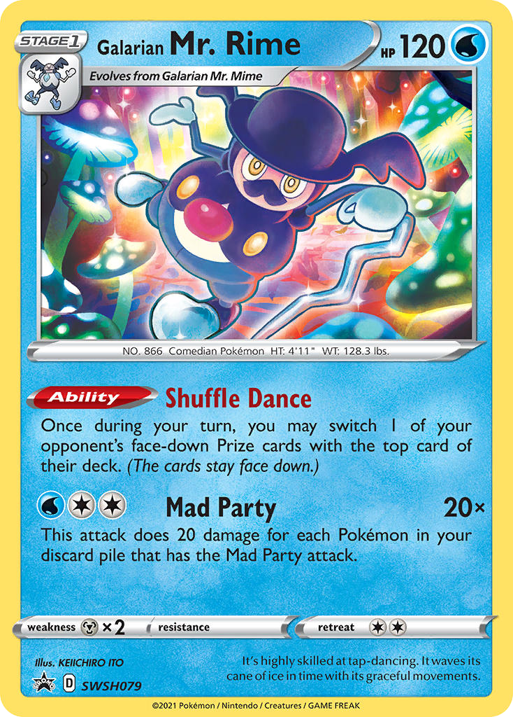 Galarian Mr. Rime (SWSH079) - SWSH Black Star Promos Pokémon Card