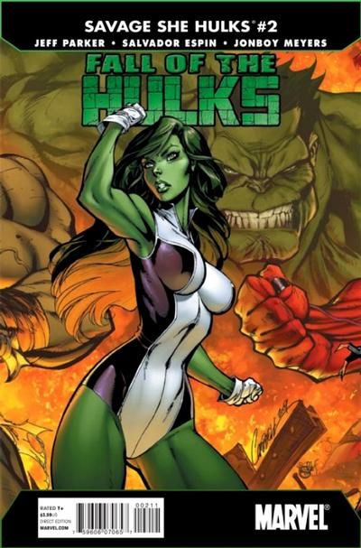 Fall of the Hulks: The Savage She-hulks #2 Comic
