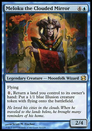 Meloku the Clouded Mirror (Modern Masters) Trading Card