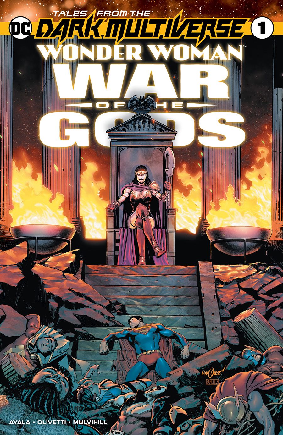 Tales From The Dark Multiverse: Wonder Woman: War of the Gods Comic