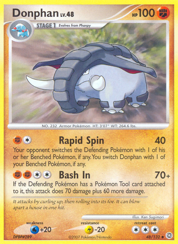 Donphan (48/132) - Secret Wonders Pokémon Card