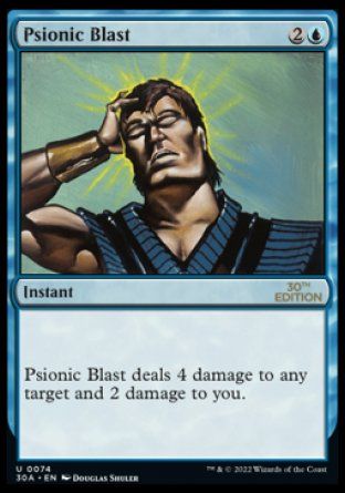 Psionic Blast (Magic 30th Anniversary Edition) Trading Card