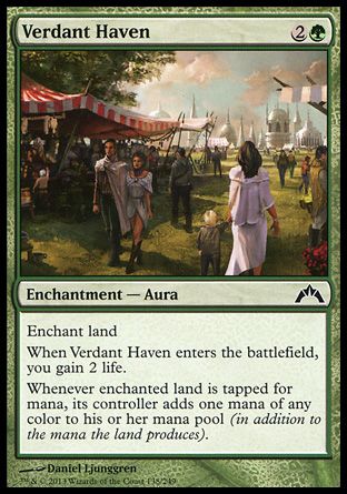 Verdant Haven (Gatecrash) Trading Card