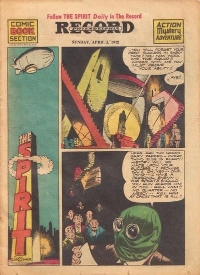 Spirit Section #4/5/1942 Comic