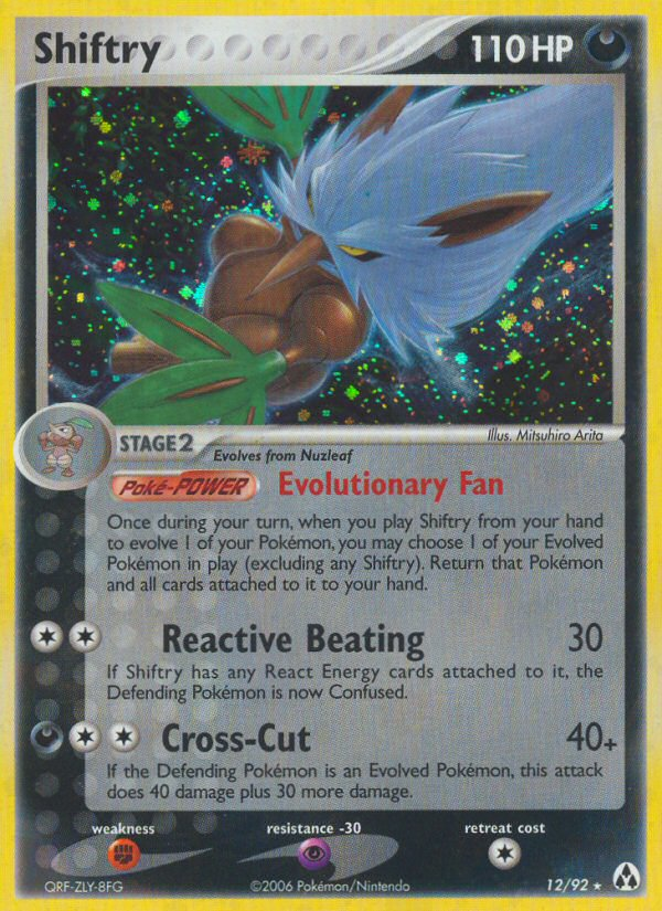 Shiftry (12/92) - Legend Maker Pokémon Card