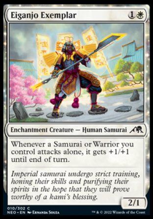 Eiganjo Exemplar (Kamigawa: Neon Dynasty) Trading Card