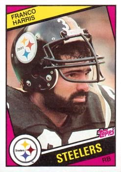 Franco Harris 1984 Topps #165 Sports Card