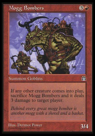 Mogg Bombers (Stronghold) Trading Card