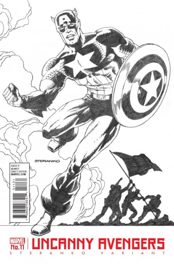 Uncanny Avengers #11 (Sternako Captain America Variant)