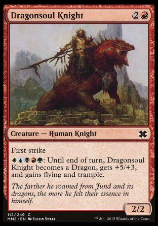 Dragonsoul Knight (Modern Masters 2015) Trading Card