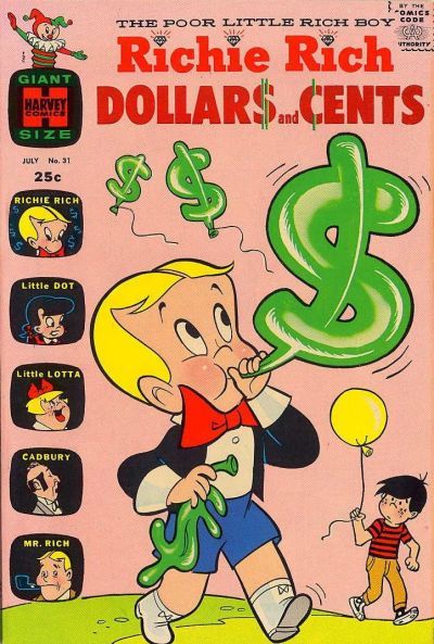 Richie Rich Dollars and Cents #31 Comic