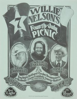 1979-Pedernales Country Club-Willie Nelsons 7th Annual Fourth of July Picnic-Leon Russell-Ernest Tubb