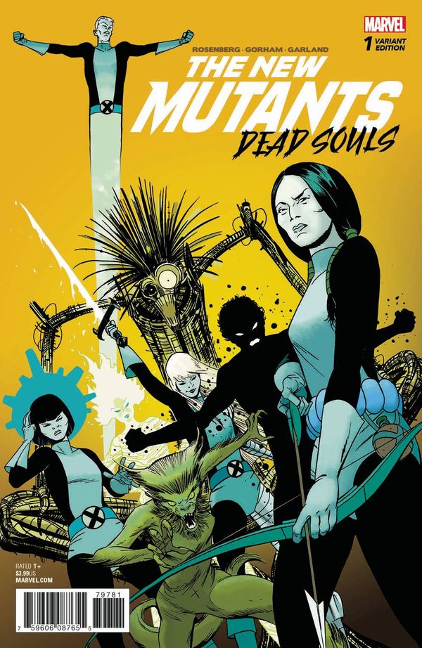 New Mutants: Dead Souls #1 (Martin Variant Leg)