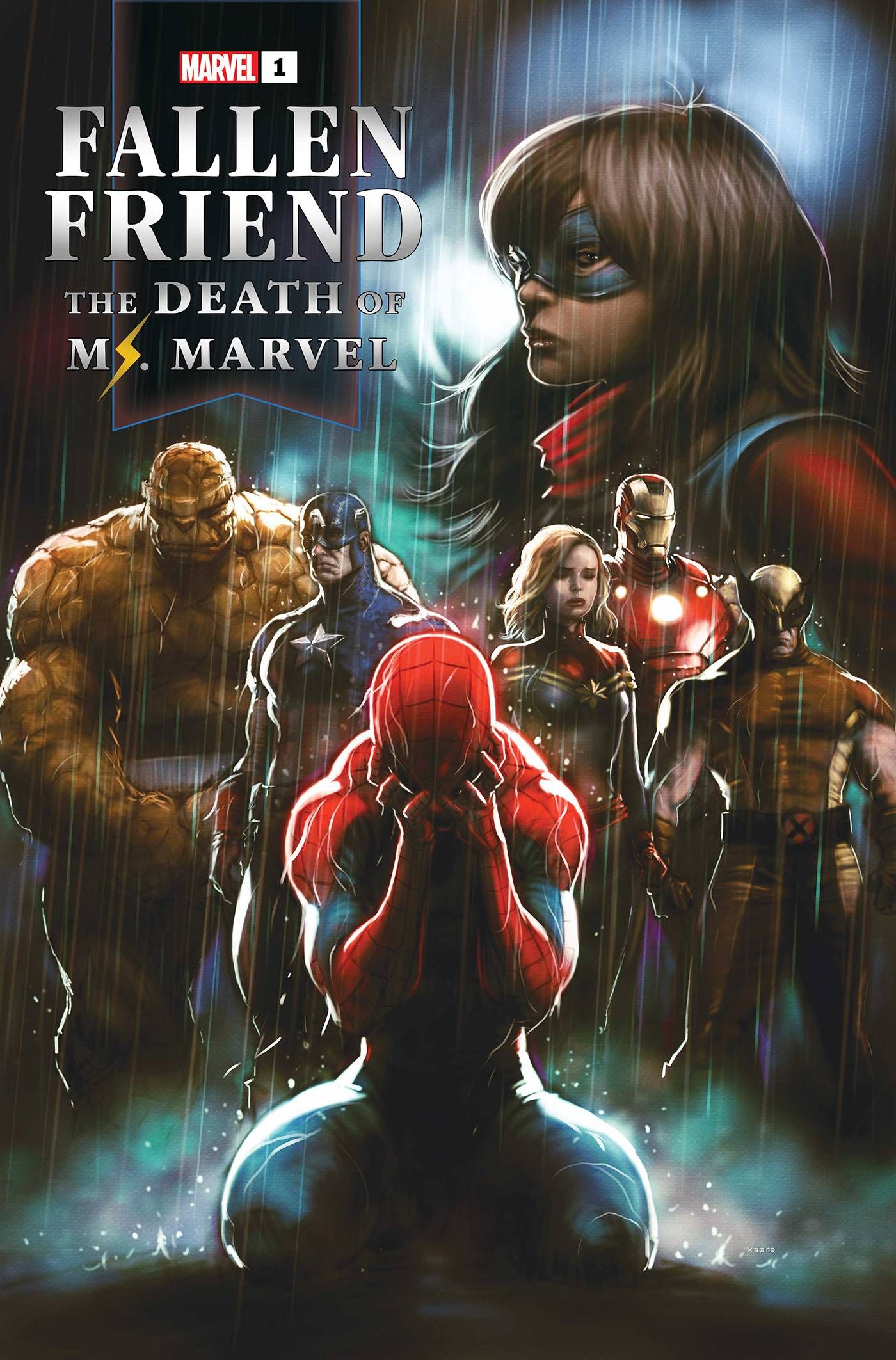 Fallen Friend: The Death of Ms. Marvel Comic