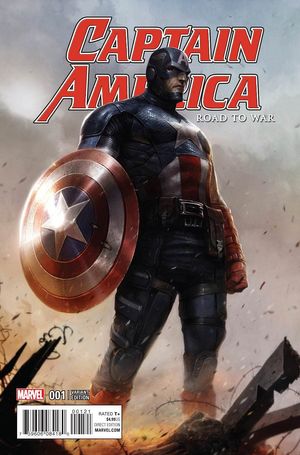 Captain America: Road to War #1 (Mattina Variant)
