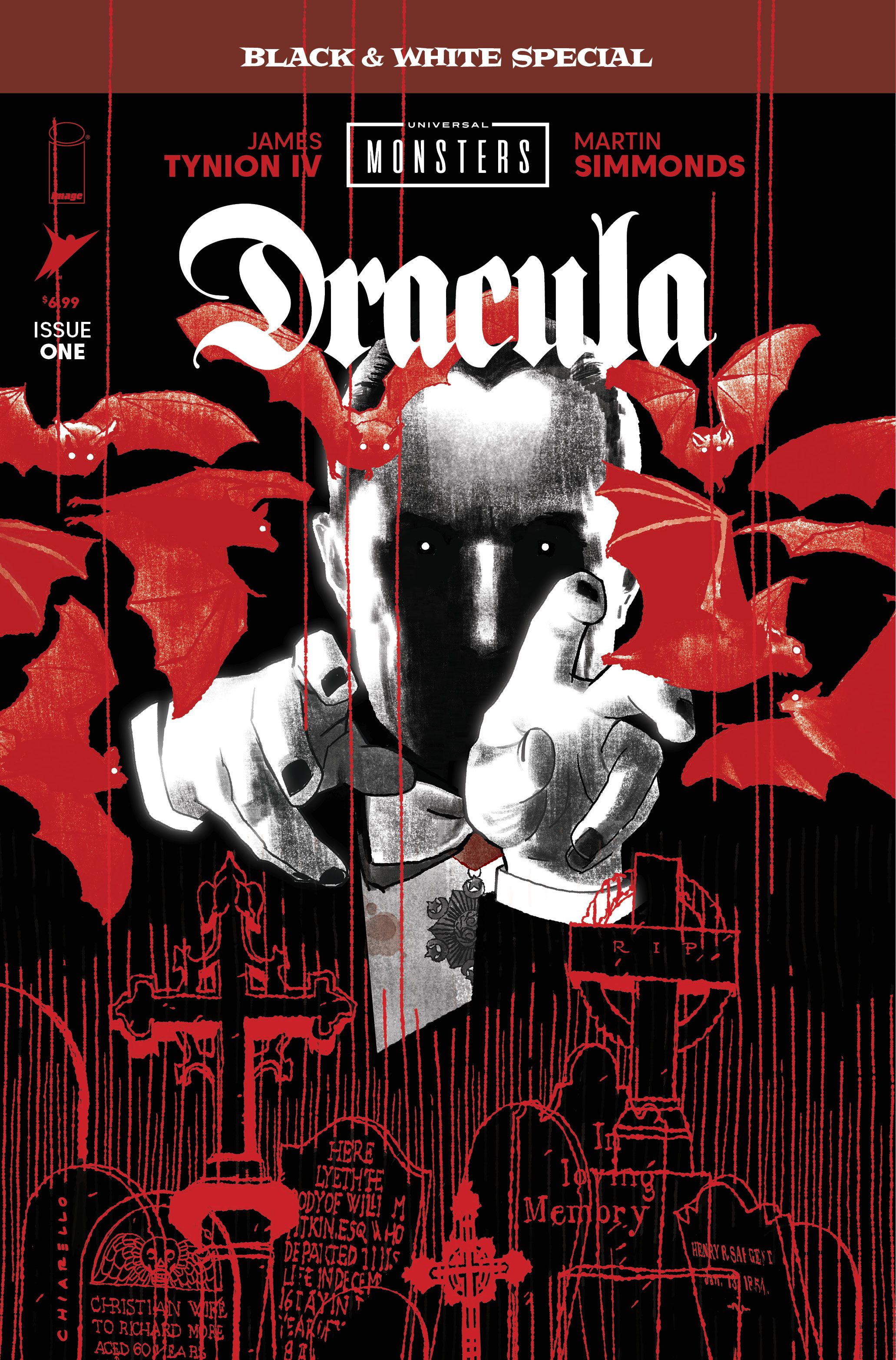 Universal Monsters Dracula Black & White Special #1 (Cvr B Mark Chiarello Variant) Comic