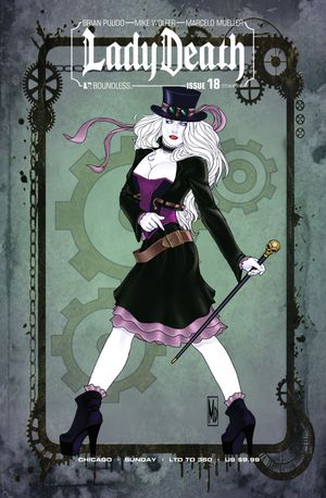 Lady Death (ongoing) #18 (Chicago Steampunk Sunday)