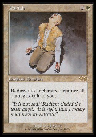 Pariah (Urza's Saga) Trading Card