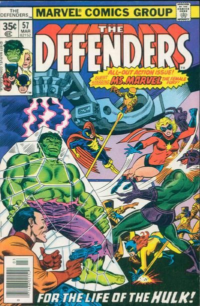The Defenders #57 Comic