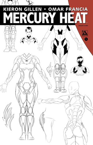 Mercury Heat #1 (Designs Order Cover Cover)