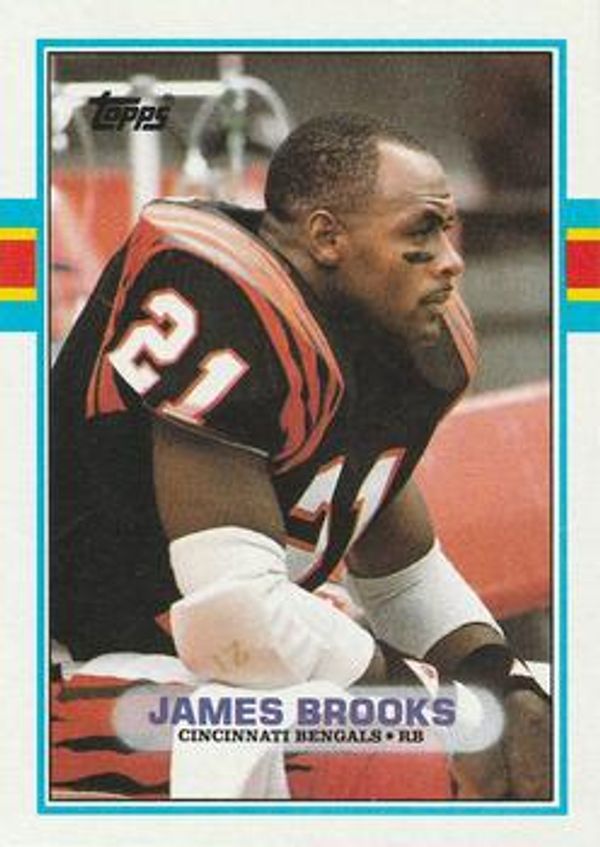 James Brooks 1989 Topps #35