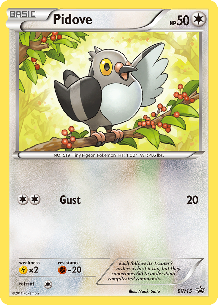 Pidove Pokémon Card