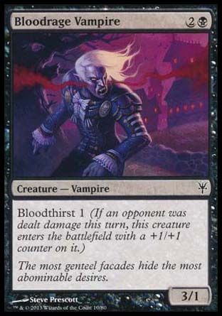 Bloodrage Vampire (Sorin vs. Tibalt) Trading Card