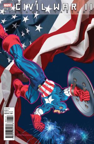 Civil War Ii #7 (Steranko Captain America B&w)