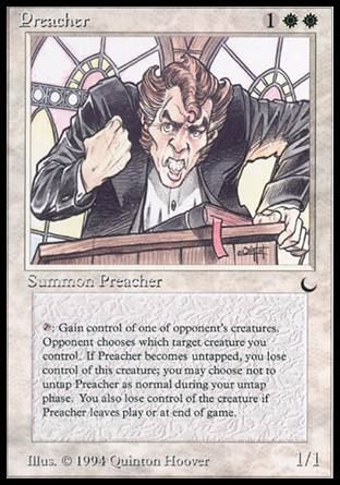 Preacher (The Dark) Trading Card